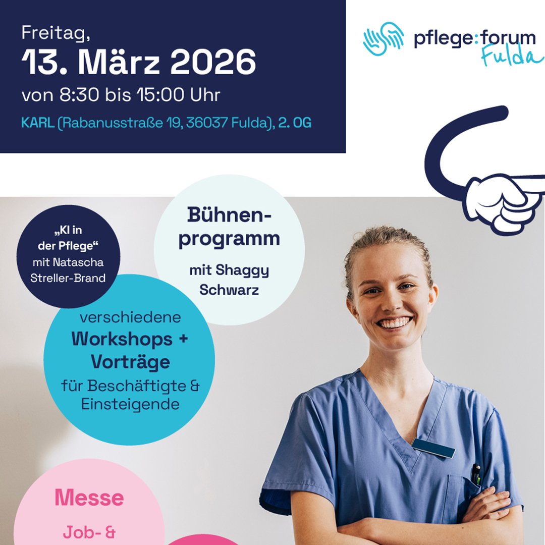Flyer Pflegeforum Fulda 2026